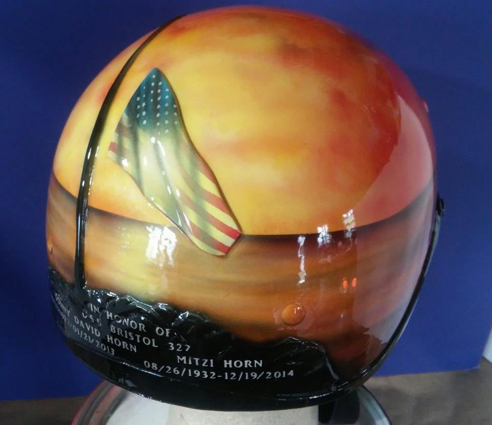 3D Memorial sunset