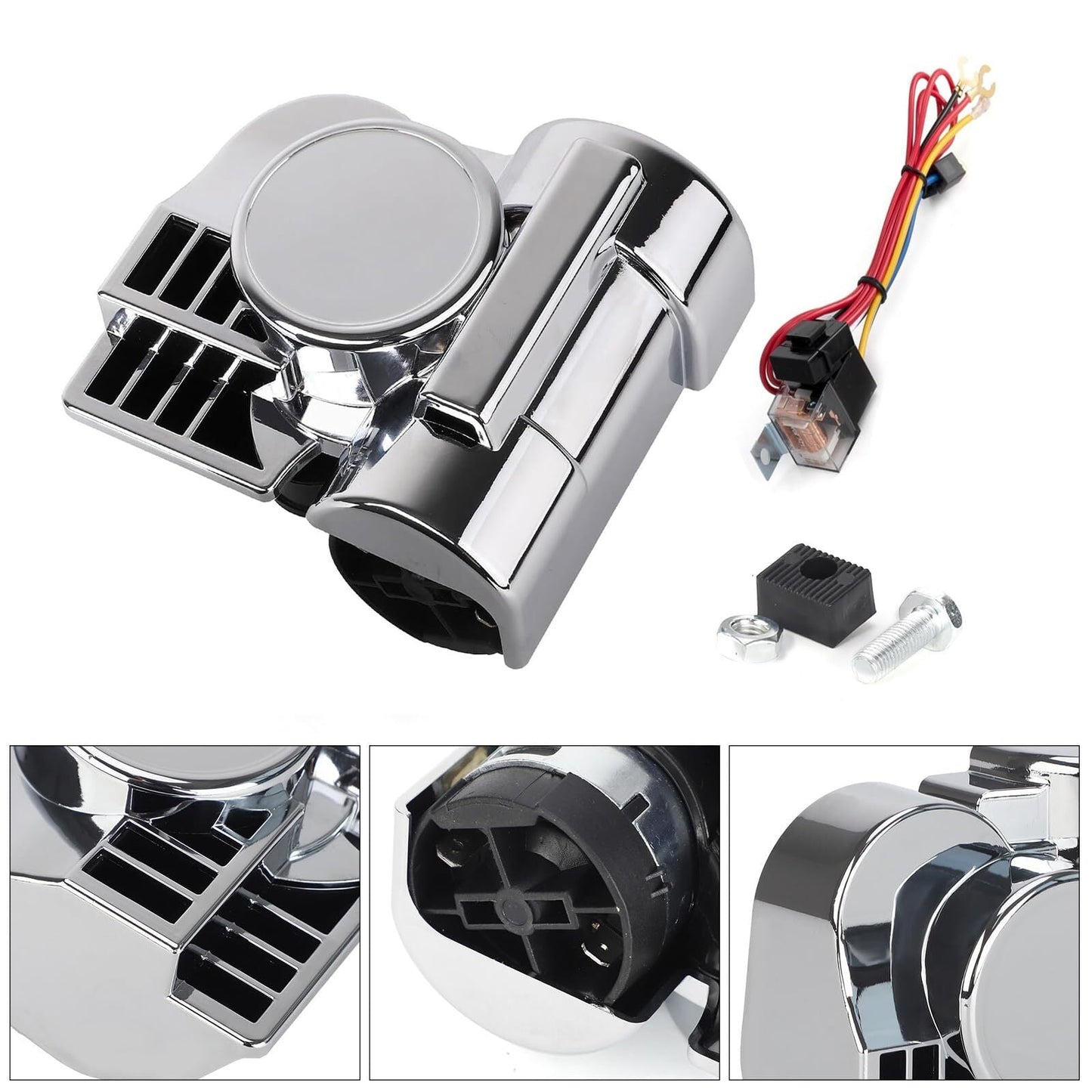 150dB Loud 12V Air Horn for Car Motorcycle Truck Boat Pickup Train
