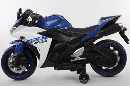 Super R3 Kids Electric Ride-On Bike with LED Lights - 12V Battery Powered Toy