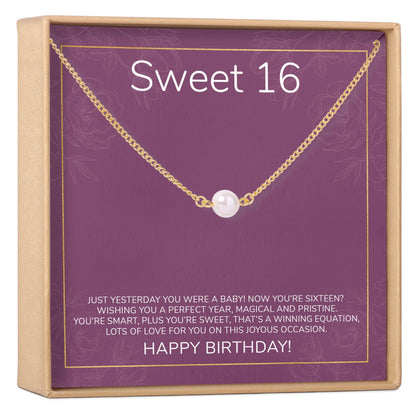 Sweet 16 Necklace, Multiple Styles