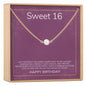 Sweet 16 Necklace, Multiple Styles