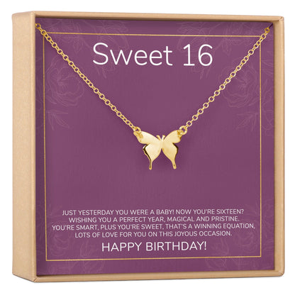 Sweet 16 Necklace, Multiple Styles