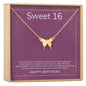 Sweet 16 Necklace, Multiple Styles