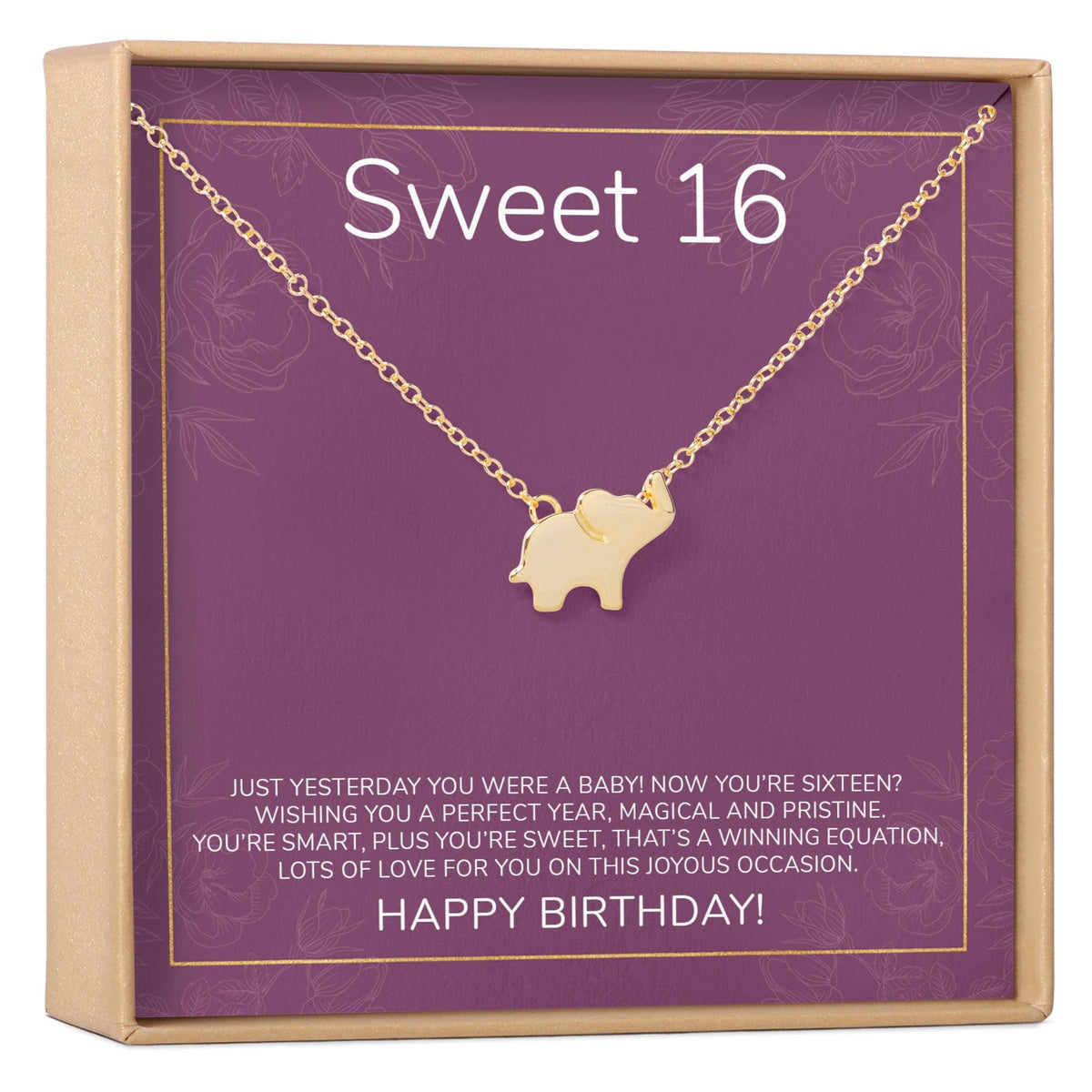 Sweet 16 Necklace, Multiple Styles