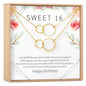 Sweet 16 Necklace, Multiple Styles