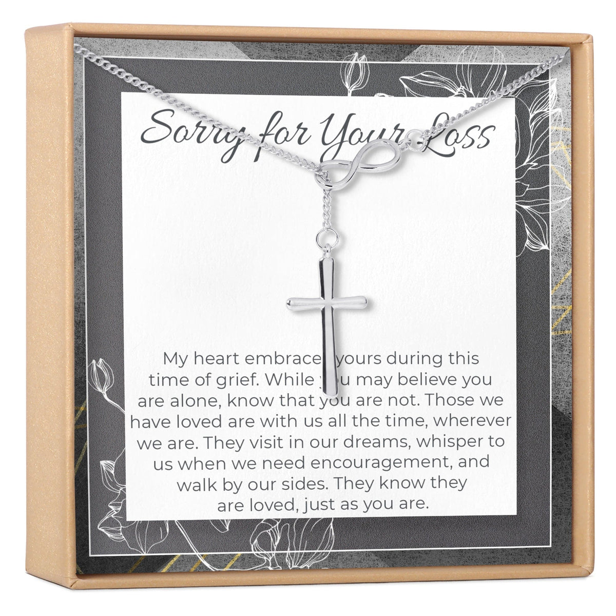 Sympathy Infinity Cross  Necklace