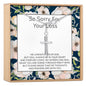 Sympathy Infinity Cross  Necklace