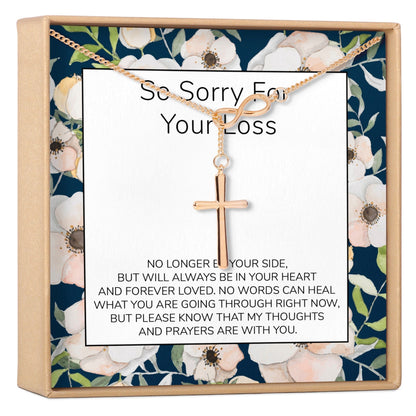 Sympathy Infinity Cross  Necklace
