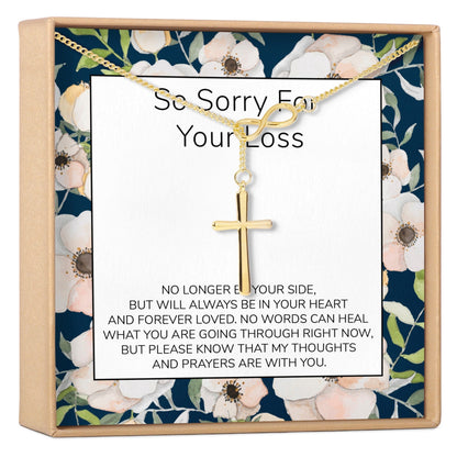 Sympathy Infinity Cross  Necklace
