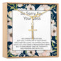 Sympathy Infinity Cross  Necklace