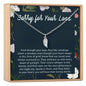 Sympathy Wing Pendant Necklace