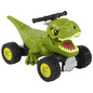 T-Rex Ride-On Dinosaur Power Car 4-Wheel Toy for Toddlers and Kids