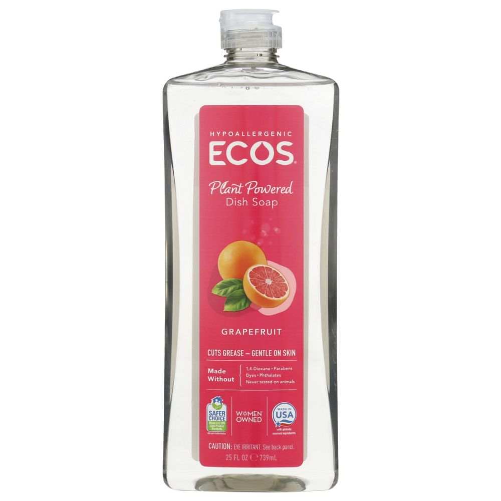ECOS: Dish Soap Grapefruit, 25 oz
