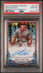 Graded 2024 Topps Bowman Sterling Aidan Miller #PAAM Prospect Autograph Rookie RC Baseball Card PSA 10 Gem Mint