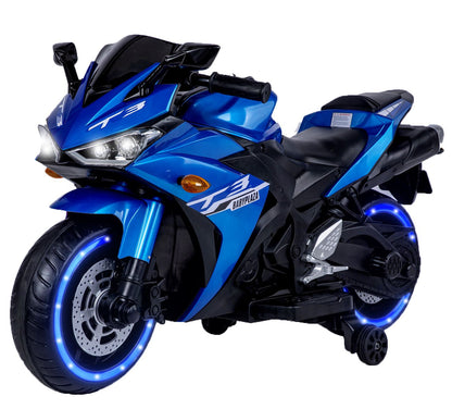 12V Electric Ride-On Motorcycle Toy for Kids Ages 3-6 Boys and Girls