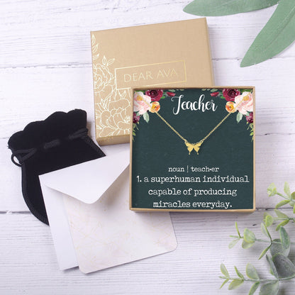 Teacher Necklace