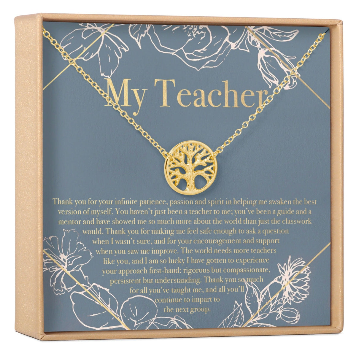 Teacher Necklace