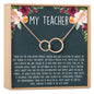 Teacher Necklace, Multiple Styles