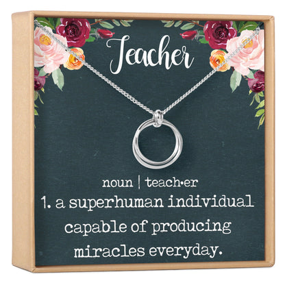 Teacher Necklace, Multiple Styles