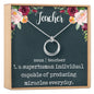 Teacher Necklace, Multiple Styles