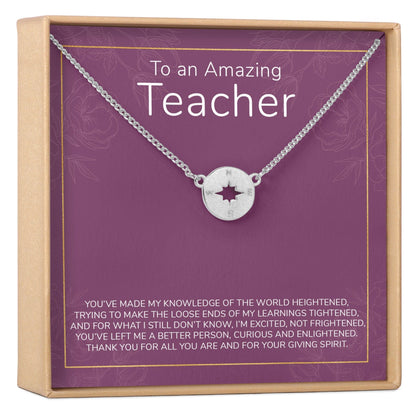 Teacher Necklace, Multiple Styles