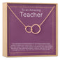 Teacher Necklace, Multiple Styles