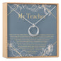 Teacher Necklace, Multiple Styles
