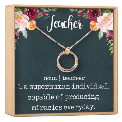 Teacher Necklace, Multiple Styles