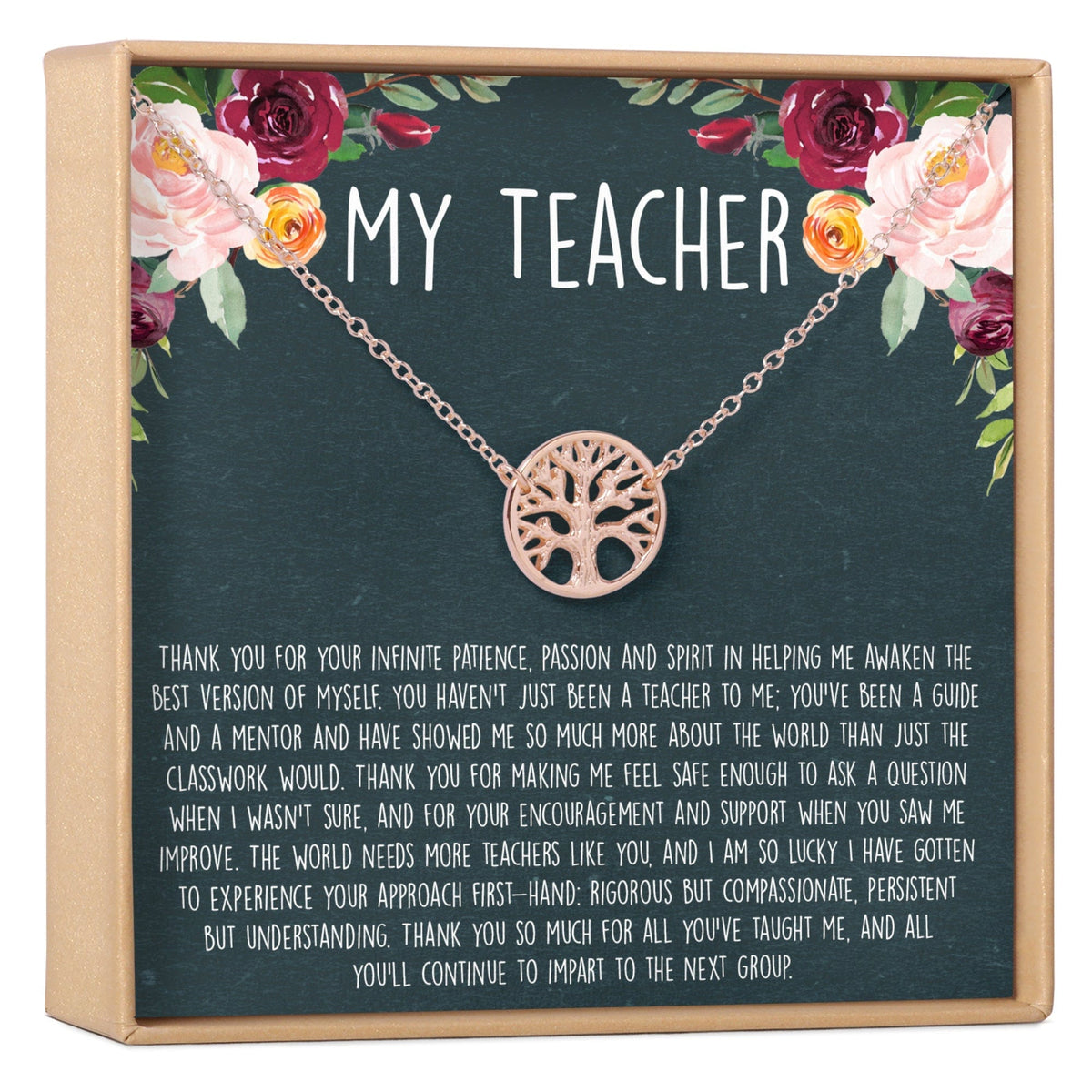 Teacher Necklace, Multiple Styles