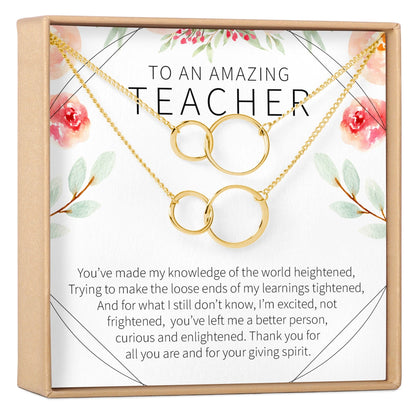 Teacher Necklace, Multiple Styles