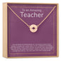 Teacher Necklace, Multiple Styles