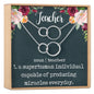 Teacher Necklace, Multiple Styles