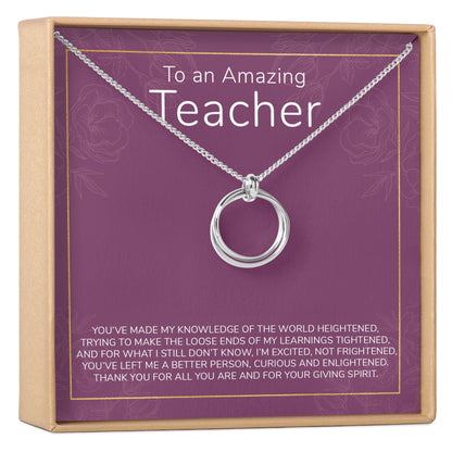 Teacher Necklace, Multiple Styles