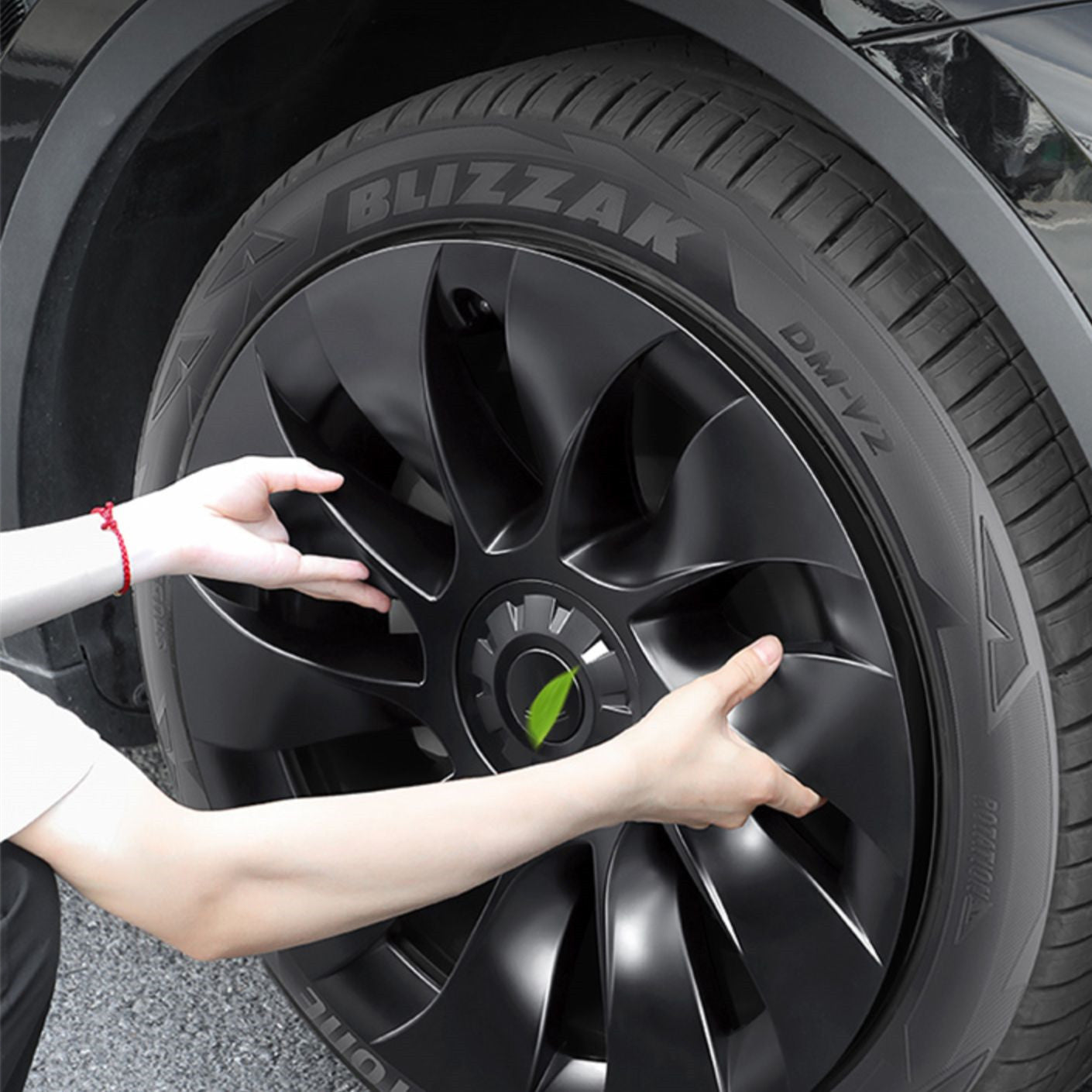 TESERY 19″ Wheel Covers for Model 3 (4PCS)