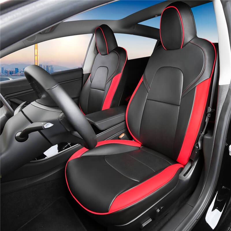 TESERY Leather Seat Covers for Model 3/Y | Clearance Sale | Limited Stock