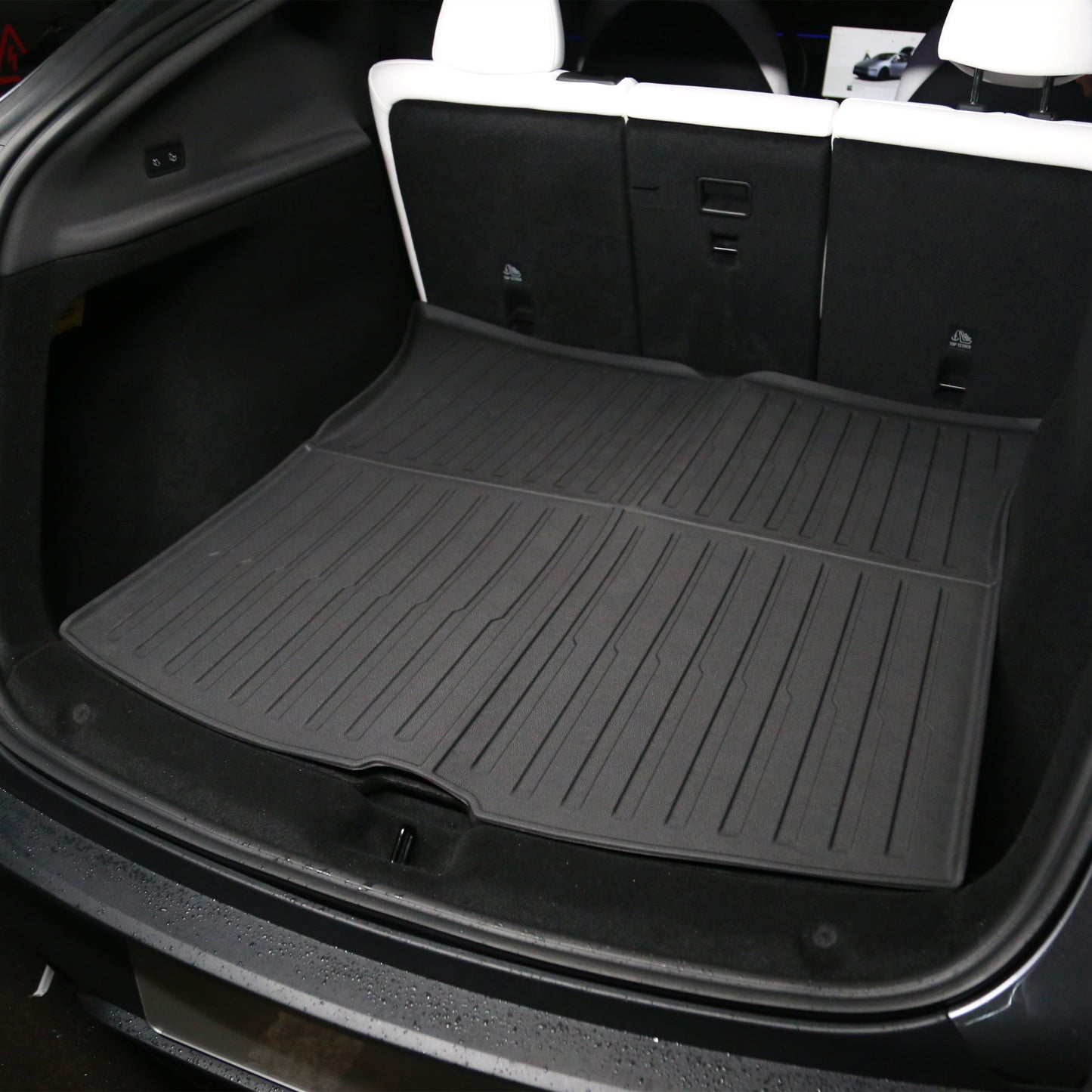 TESERY TPE Front/Rear Trunk Mats for Model Y Juniper