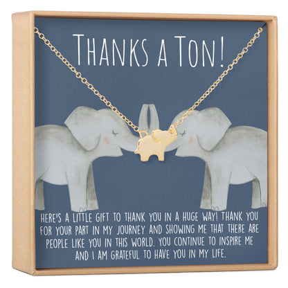 Thank You Necklace, Multiple Styles
