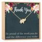 Thank You Necklace, Multiple Styles