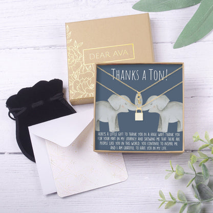 Thank You Necklace, Multiple Styles