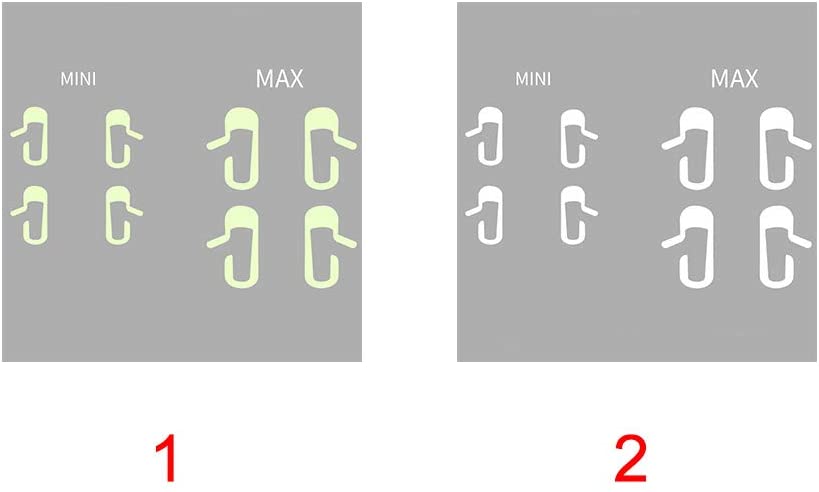 Glow-in-the-Dark Door Handle Stickers for Model 3 (8-Pack) | 2 Colors | Easy Find