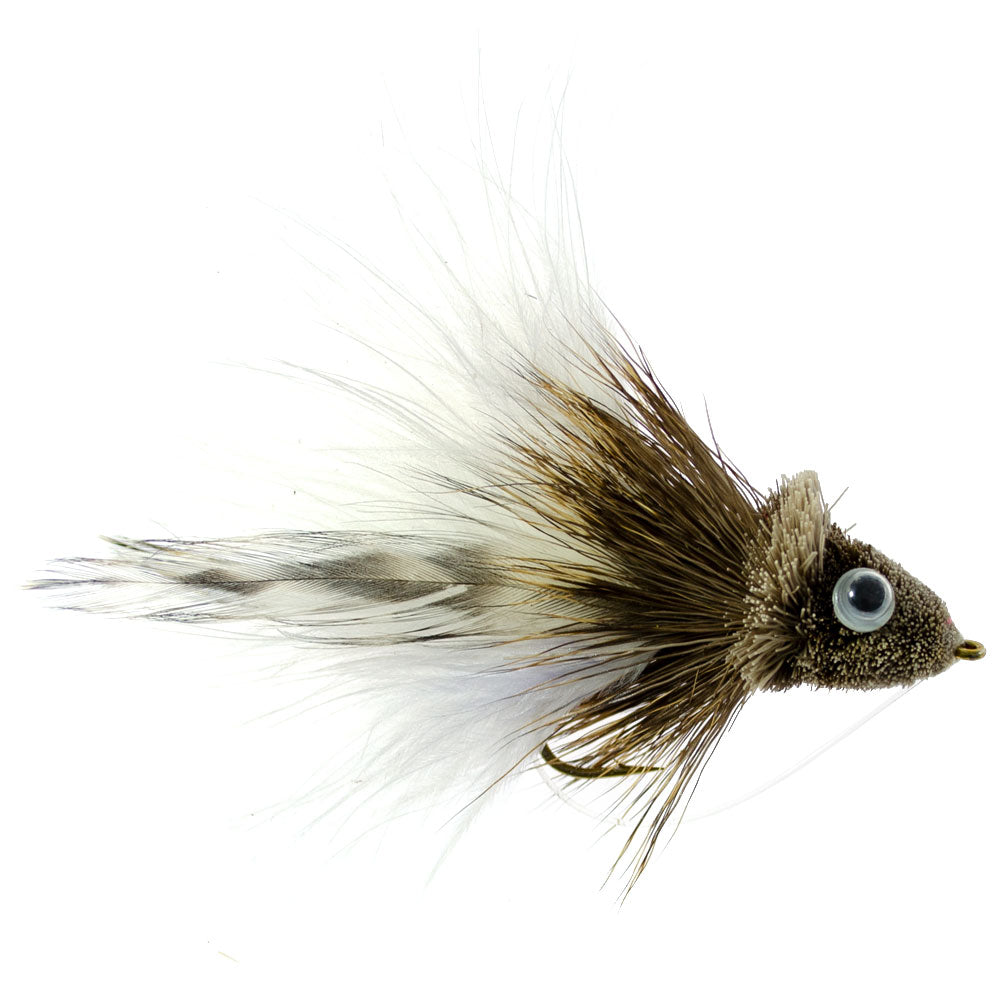 Bass Bug Collection - 24 Spun Hair Bass  Flies - Hook Sizes 2,4, 6, 8