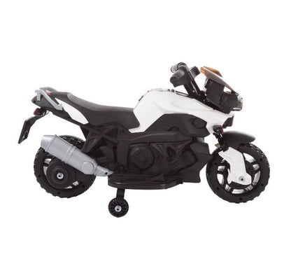 2-Wheel Ride-On Motorcycle Toy with Training Wheels for Kids by Little Rider