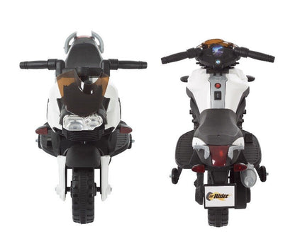2-Wheel Ride-On Motorcycle Toy with Training Wheels for Kids by Little Rider