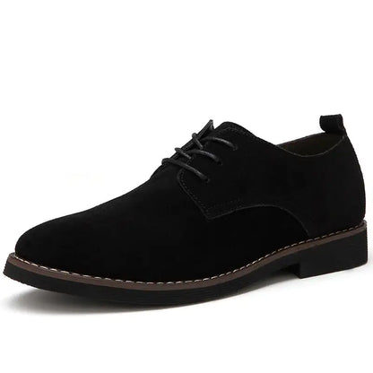 The Roxida - Suede Leather Oxford Shoes For Boys and Men - # BOAA73610003