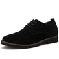 The Roxida - Suede Leather Oxford Shoes For Boys and Men - # BOAA73610003