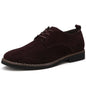 The Roxida - Suede Leather Oxford Shoes For Boys and Men - # BOAA73610003