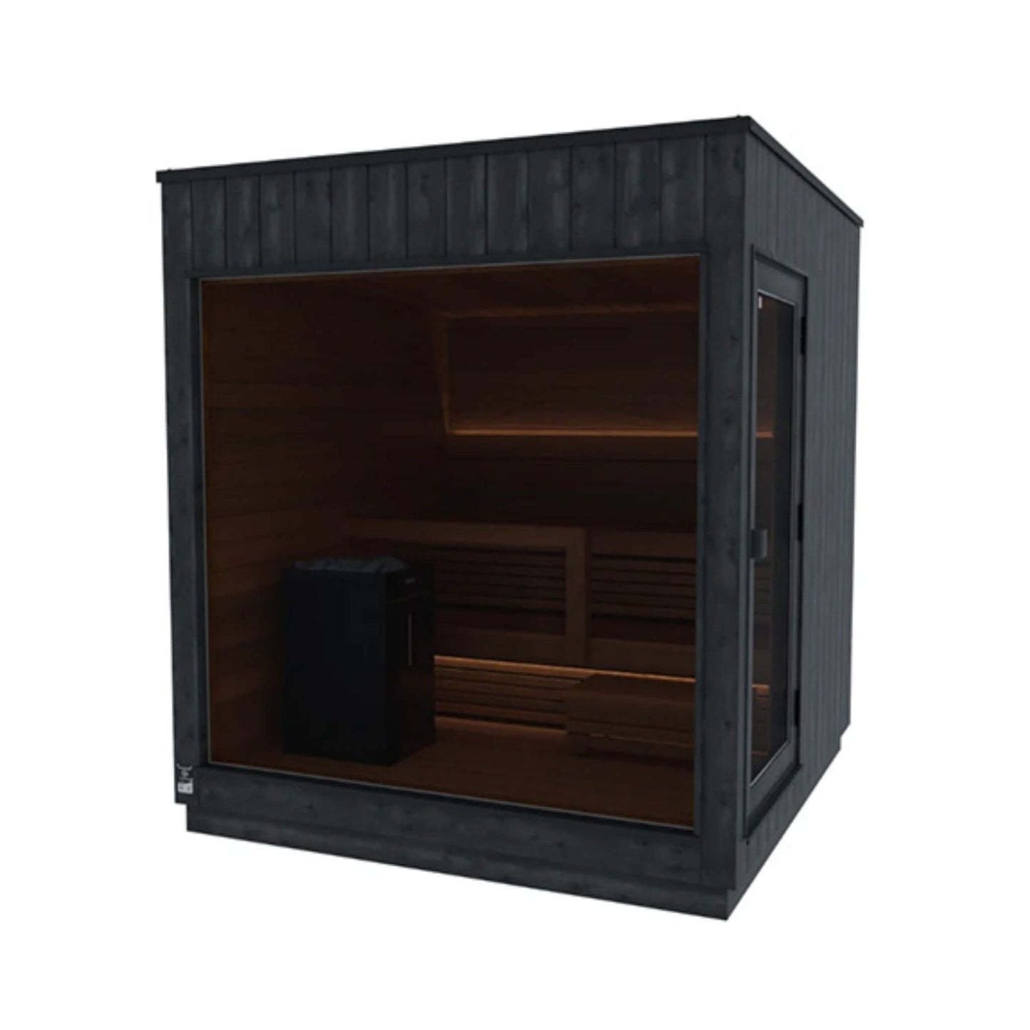 ThermaSol Nordic Misty 2-5 Person Fully-Assembled Outdoor Modular Sauna Cabin [Made-To-Order] [14-KIR] (SAK17365)