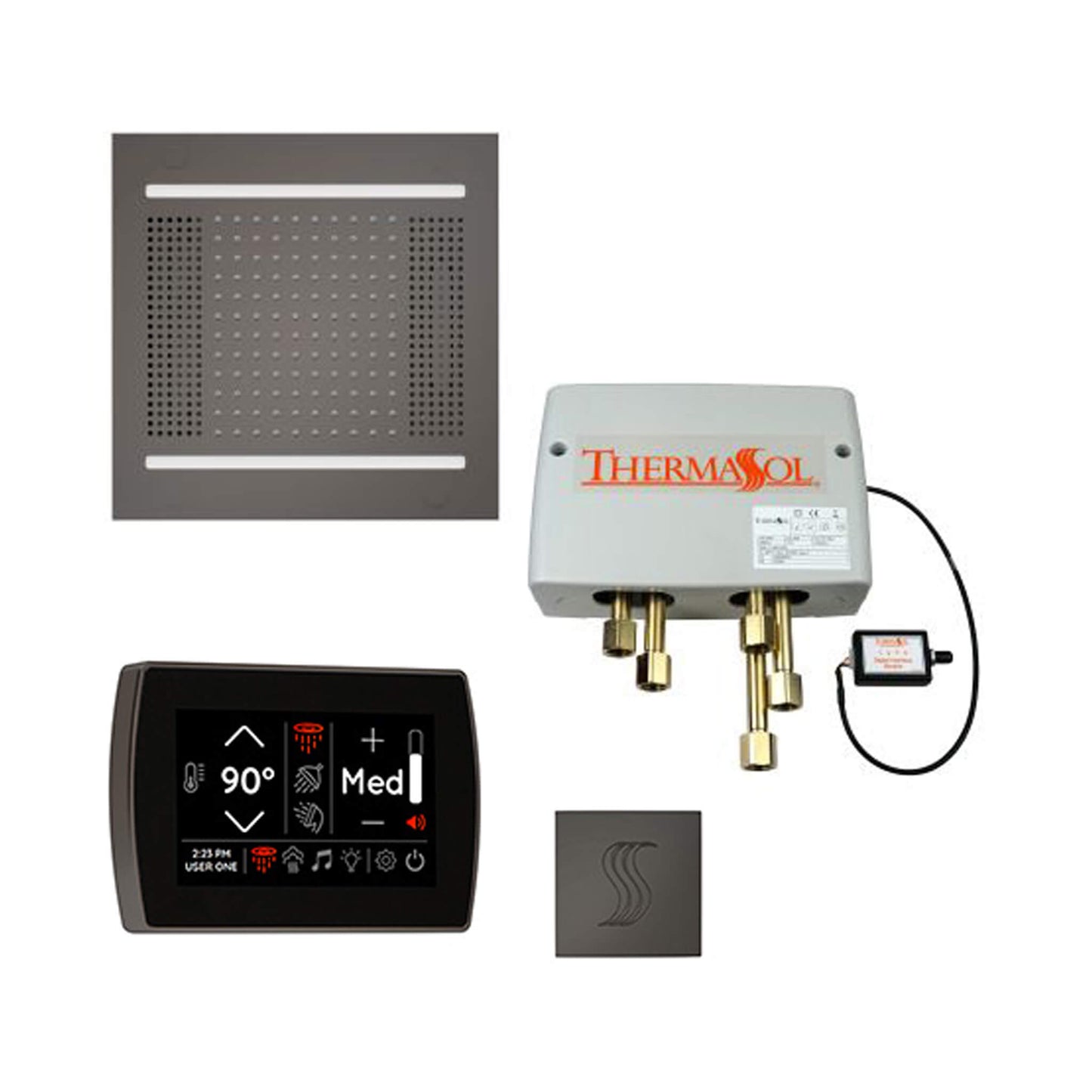 ThermaSol STC & HydroVive Total Wellness Package With Digital Shower Valve [TWPH] (SAK43412)