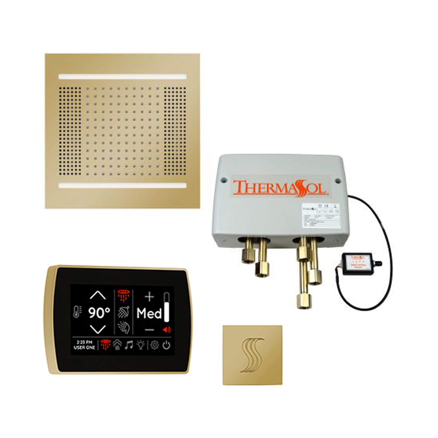 ThermaSol STC & HydroVive Total Wellness Package With Digital Shower Valve [TWPH] (SAK43412)