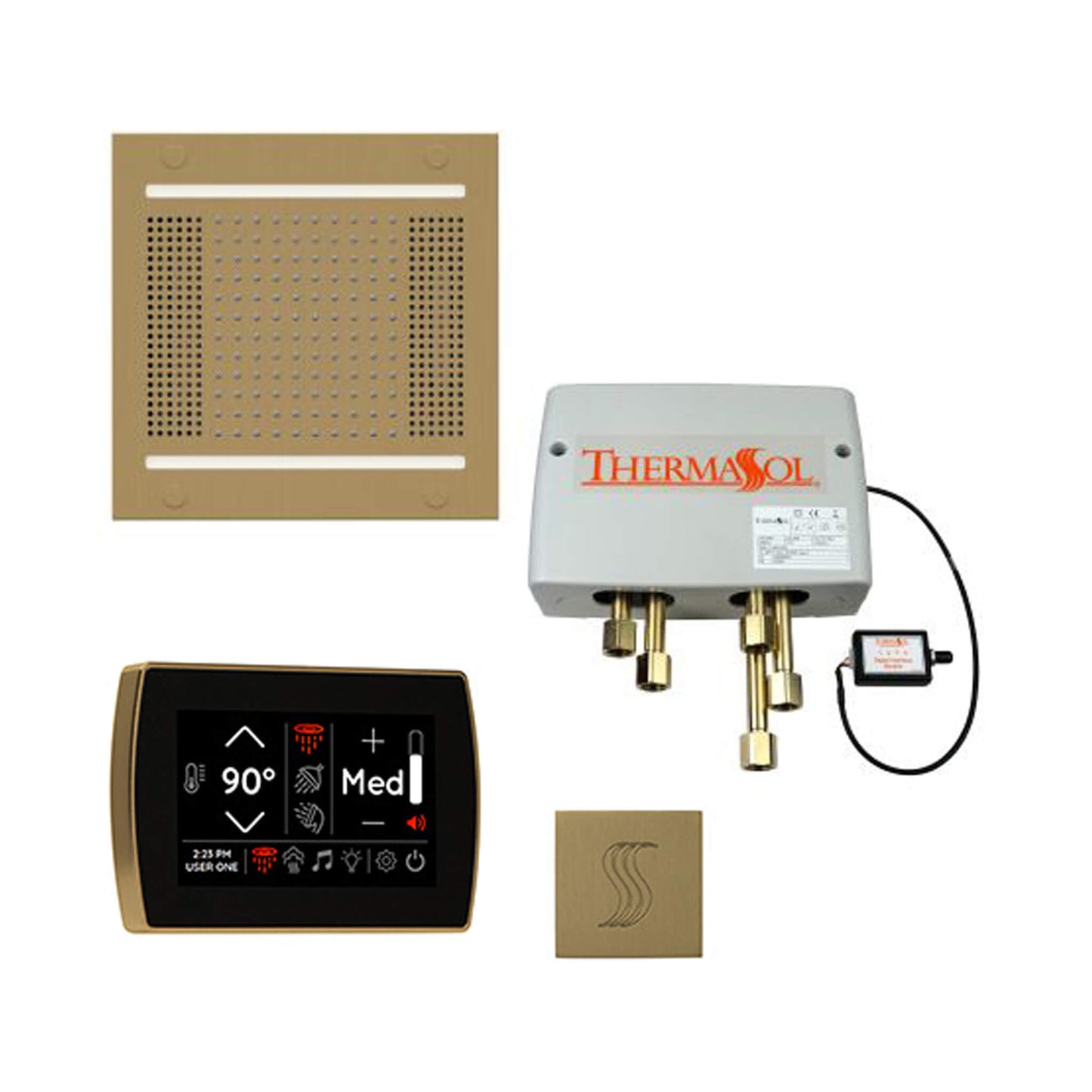 ThermaSol STC & HydroVive Total Wellness Package With Digital Shower Valve [TWPH] (SAK43412)